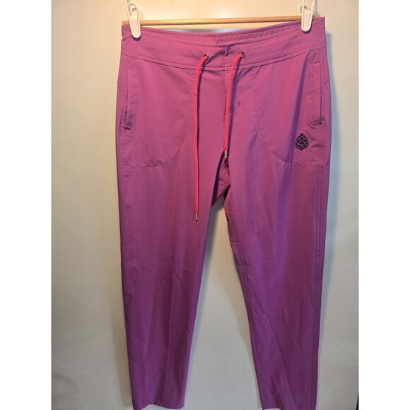 Stio Pants - Stio CFS Board Pants Womens 4 Purple Drawstring Quick Dry Stretch Hiking UPF 50